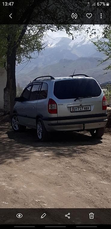 орел зафиро: Opel Zafira: 2003 г., Автомат, Бензин, Минивэн — 5