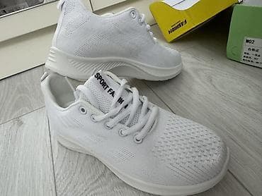 Жеке буюмдар: Эркектердин кроссовкасы, 37, Fashion, Жаңы, түсү - Ак, Өзү алып кетүү, Акылуу жеткирүү — 2