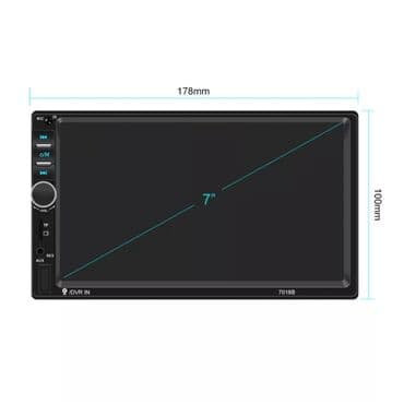 автомагнитола с блютуз: Новый, 2-DIN, 7 ", Без системы, Без оперативной памяти ГБ ОЗУ, Без встроенной памяти Гб ПЗУ — 6