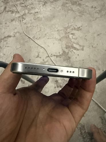 iphon 11 pro max: IPhone 16 Pro, 256 ГБ, White Titanium, Защитное стекло, Чехол, Кабель, 100 % — 3