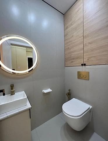 Кыймылсыз мүлк: 2 бөлмө, 70 м², Көк-Жар ж/м Элитка, 12 кабат, Евро оңдоо — 5