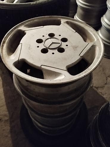 rays volk: Литые Диски R 15 Mercedes-Benz, Комплект, отверстий - 5, Б/у — 3