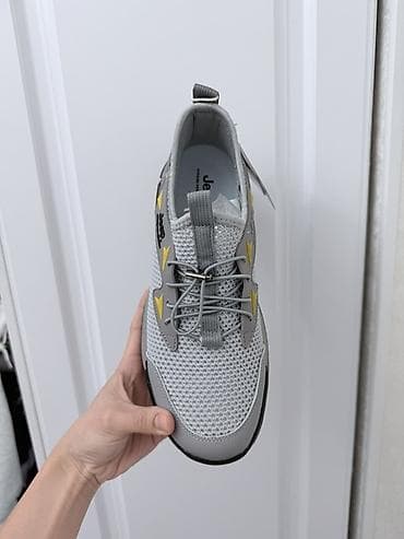 сары булун: Кроссовки Jeep оригинал (серые с жёлтыми акцентами) Заказывали себе не — 2