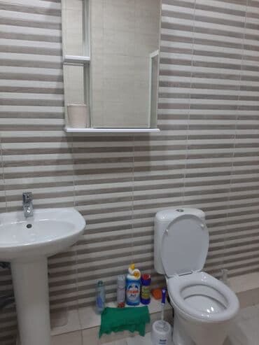 обмен дома на квартиру: Квартира, 2х ком.квартира ЦО Радуга, Сары-Ой, Барбекю, Баскетбольная площадка, Бассейн — 10