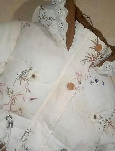 сапоги зара: Комплект, цвет - Бежевый, Б/у — 4