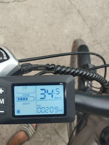 бензиновый самакат: Электровелосипед, Б/у — 8