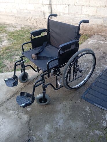 купить инвалидную коляску в бишкеке: Инвалидная коляска Ortonica (ручной привод) - Складная стальная рама — 10
