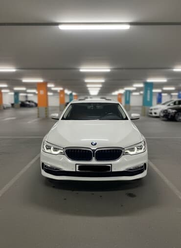 крутые машины: BMW 5 series: 2018 г., Бензиновая, Седан — 1