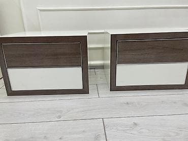 комплект мебели: Туалетный столик, С зеркалом, цвет - Серый, Другой материал — 9