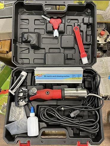 другие животные: Электрическая машинка для стрижки овец (DC electric wool shearing — 5