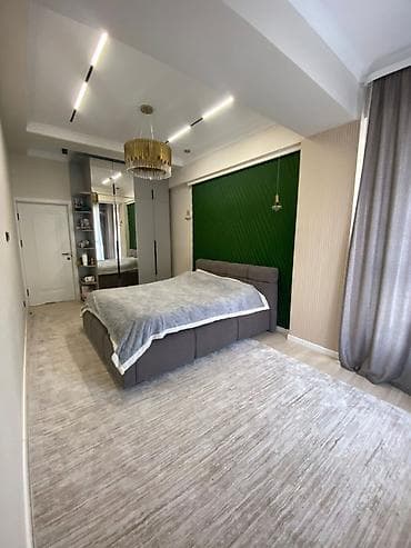 osh flats: 1 комната, 45 м², Элитка, 4 этаж, Дизайнерский ремонт — 2