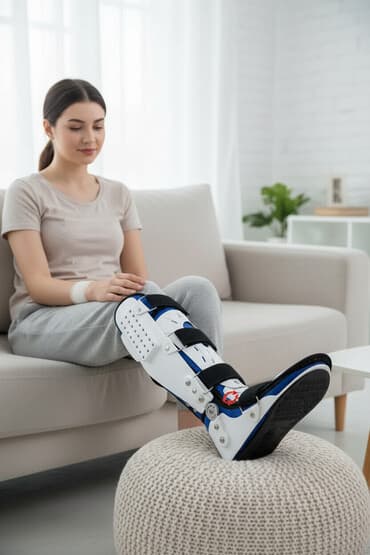 Кычкылтек жаздыктары: Продам новый ортез, взрослый (40-46р) регулируемый — 2