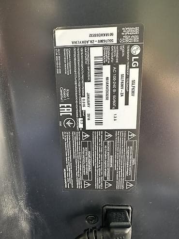 модем: Телевизор LG 55LF630V (55") - Диагональ: 55 дюймов - Серия/модель — 1