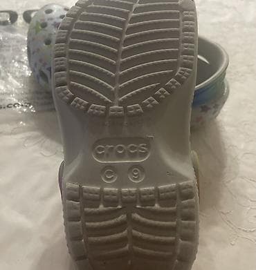 кроксы ботинки: Мужские сандалии, 52, Crocs, Б/у, цвет - Серый, Самовывоз — 3