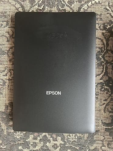 Офисная техника: Сканер Epson Perfection V19 очень компактный планшетный цветной — 1