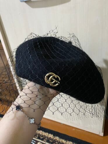 second hend: Беретка почти новая одевали 1 раз. имеется сетка, можно пришить — 3