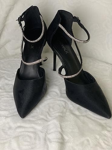 reebok 43: Туфли-лодочки CATWALK на шпильке - Цвет: черный - Форма носка: острый — 5