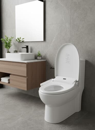 Унитаз Напольный, Новый, Материал: Керамика