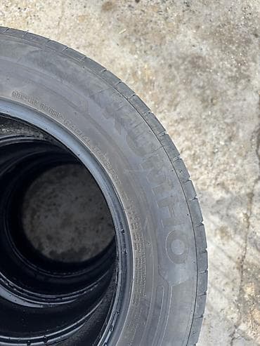 Шины: Шины 215 / 65 / R 17, Лето, Б/у, Комплект, Легкий коммерческий транспорт (C/LT), Корея, Hankook — 5