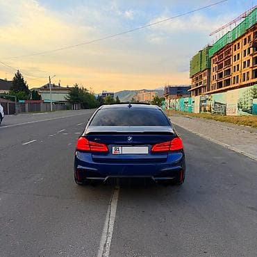BMW 5 series: 2018 г., 3 л, Автомат, Бензин, Седан — 2