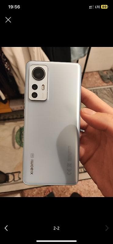 ретро телефон: Xiaomi, 12, 256 ГБ, цвет - Голубой — 1