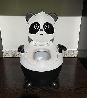 скибиди туалет: Бесплатная доставка по городу ! Детский горшок-туалет в форме панды — 6