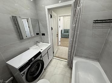Квартиры: 1 комната, 38 м², Элитка, Кок-Жар ж/м Элитка, 5 этаж, Евроремонт — 8