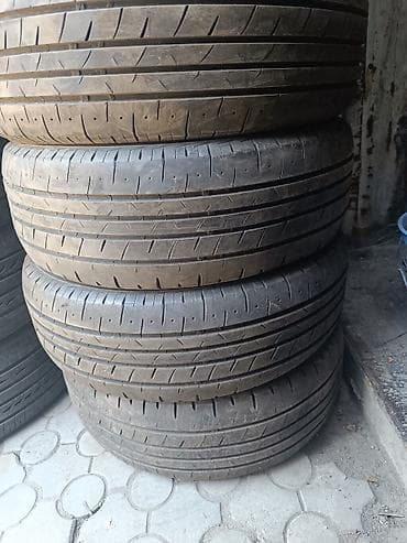 Шины: Шины 215 / 60 / R 17, Лето, Б/у, Комплект, Легковые, Япония, Bridgestone — 1