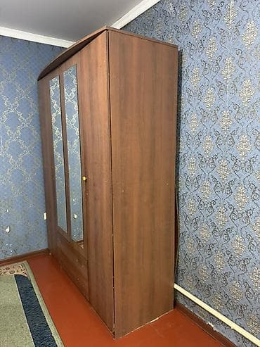 шкаф 4х дверный: Шифоньер, шкаф для одежды, Прямой, ЛДСП — 2