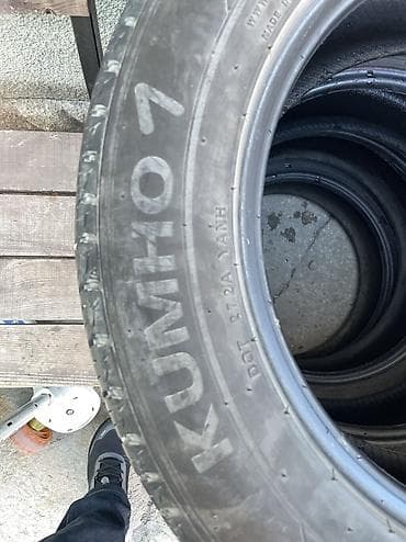 Шины и диски: Шины 225 / 60 / R 17, Лето, Б/у, Комплект, Корея, Kumho — 3