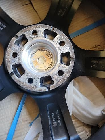 Транспорт: Литые Диски R 17 Комплект, отверстий - 5, Б/у — 4