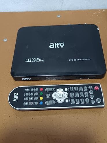 Спутниковый ресивер aitv network DVB-S2 HD H.264 STB + пульт ДУ