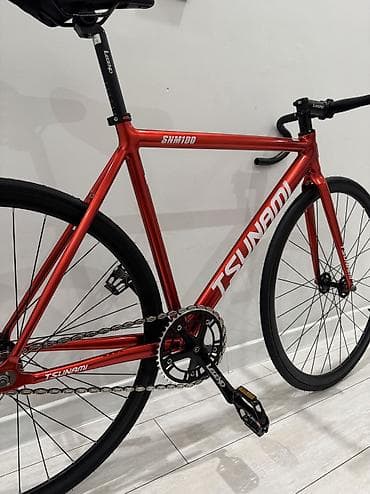ns bikes: Фикс TSUNAMI snm100 Комплектация: Legend Цвет: красный Ferrari Рама — 2