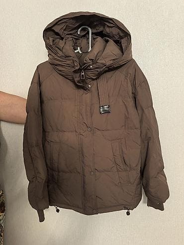 nike tech flece: Пуховик, Короткая модель, С капюшоном, XL — 1