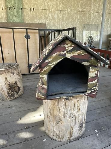 Домик для домашних животных (кот/небольшая собака) - Тип: мягкий