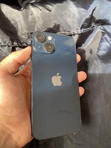 айфон 14 в корпусе хр: IPhone 14, Б/у, 128 ГБ, Синий, 92 % — 1