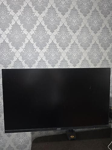 Монитор AOC 27" - Диагональ: 27" (широкоформатный экран с тонкими