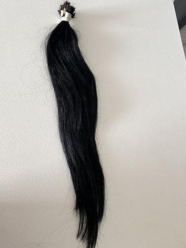 трессы: Натуральные волосы 55 см, 60 грамм для наращивания/изготовления — 1