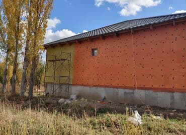 Услуги утепления и фасадных работ для частных домов - Монтаж