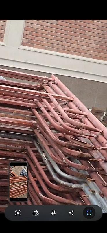 Үй жана бакча: Леса рамные трубчатые + настилы металлические - Комплектация — 2