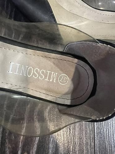 foot patch: Балетки MISSONII, размер 37. - Модель: балетки с заострённым носком — 3