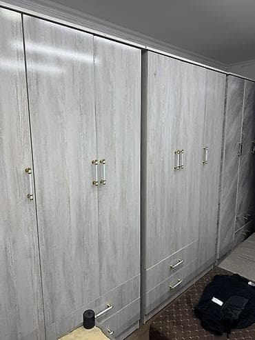 Шкафтар: Шифоньерлер, кийидер үчүн шкафтар, Түз, ЛДСП — 3