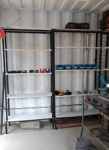 оборудование для нижнего белья: Металлические стеллажи для склада/гаража/мастерской - Каркас: прочный — 1