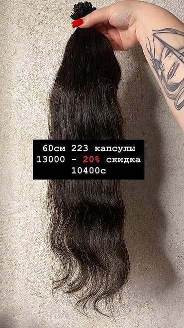 срез волос: Накладные волосы/волосы для наращивания, капсулы и хвосты Варианты в — 6