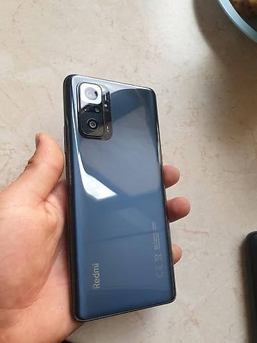 телефон редми 15 с: Redmi, Redmi Note 10 Pro, Б/у, 256 ГБ, цвет - Серый, 2 SIM — 1