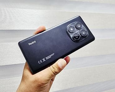 Redmi, Redmi Note 14 Pro, Новый, 256 ГБ, цвет - Черный, 1 SIM, 2 SIM — 2