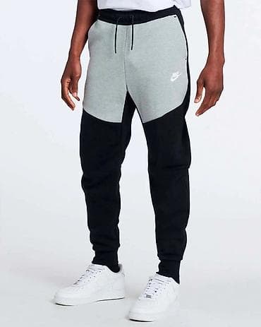 парная одежда: Мужские брюки, M, Nike, Новый, цвет - Серый, Самовывоз, Платная доставка — 2