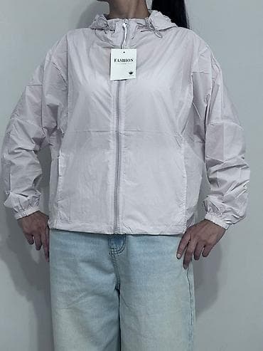nike tech flece: Ветровка, Осень-весна, С капюшоном, Стандарт — 3