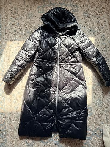 Юбки: Пуховик, По колено, S — 6