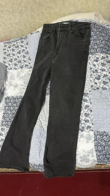 Атайын кийим: Черный мужской свитер + джинсы (набор) Свитер: - Цвет: черный - — 2